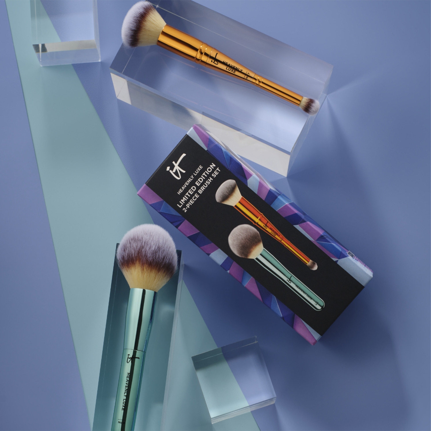 YOUR HEAVENLY LUXE LIMITED-EDITION BRUSH DUO (SET DE BROCHAS)